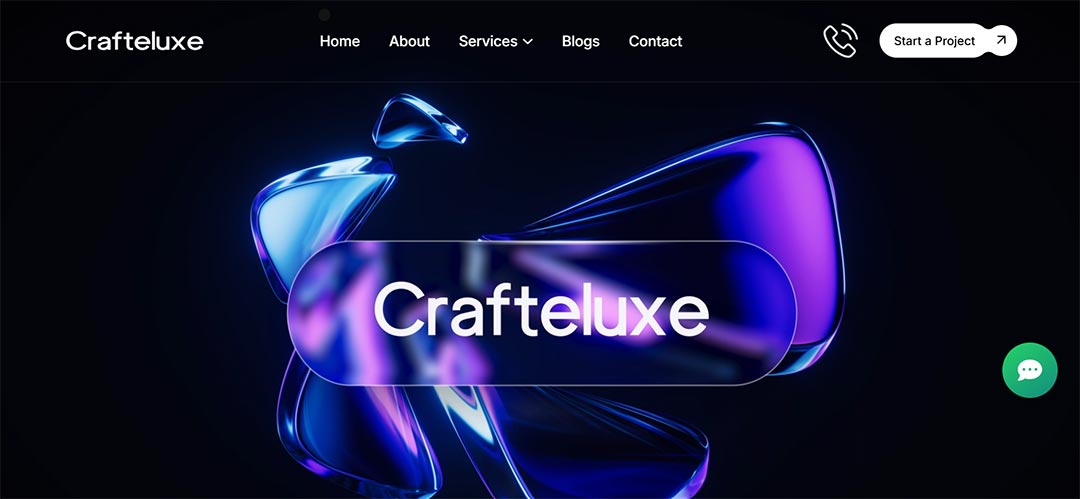 Crafteluxe Website Preview