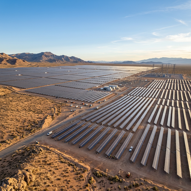 The Rise of Utility-Scale Solar Power Plants